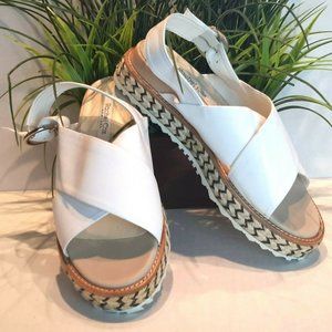 Rachel Cox Women's White Sandals Size 6